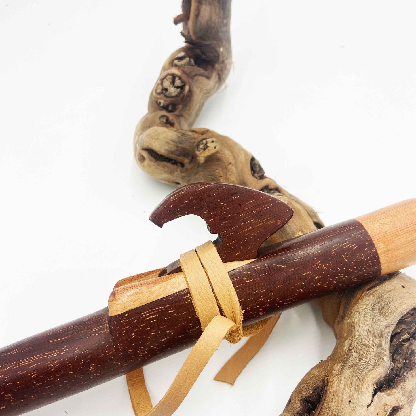 Flute amerindienne Azobe totem