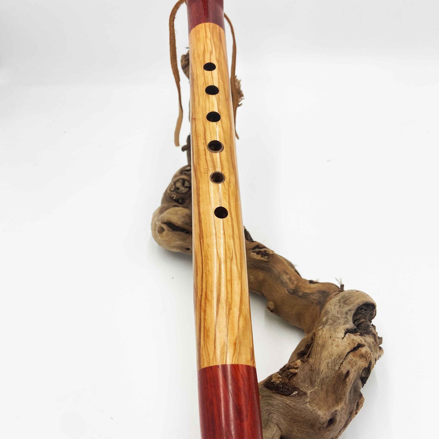Flute native Padouk et Olivier