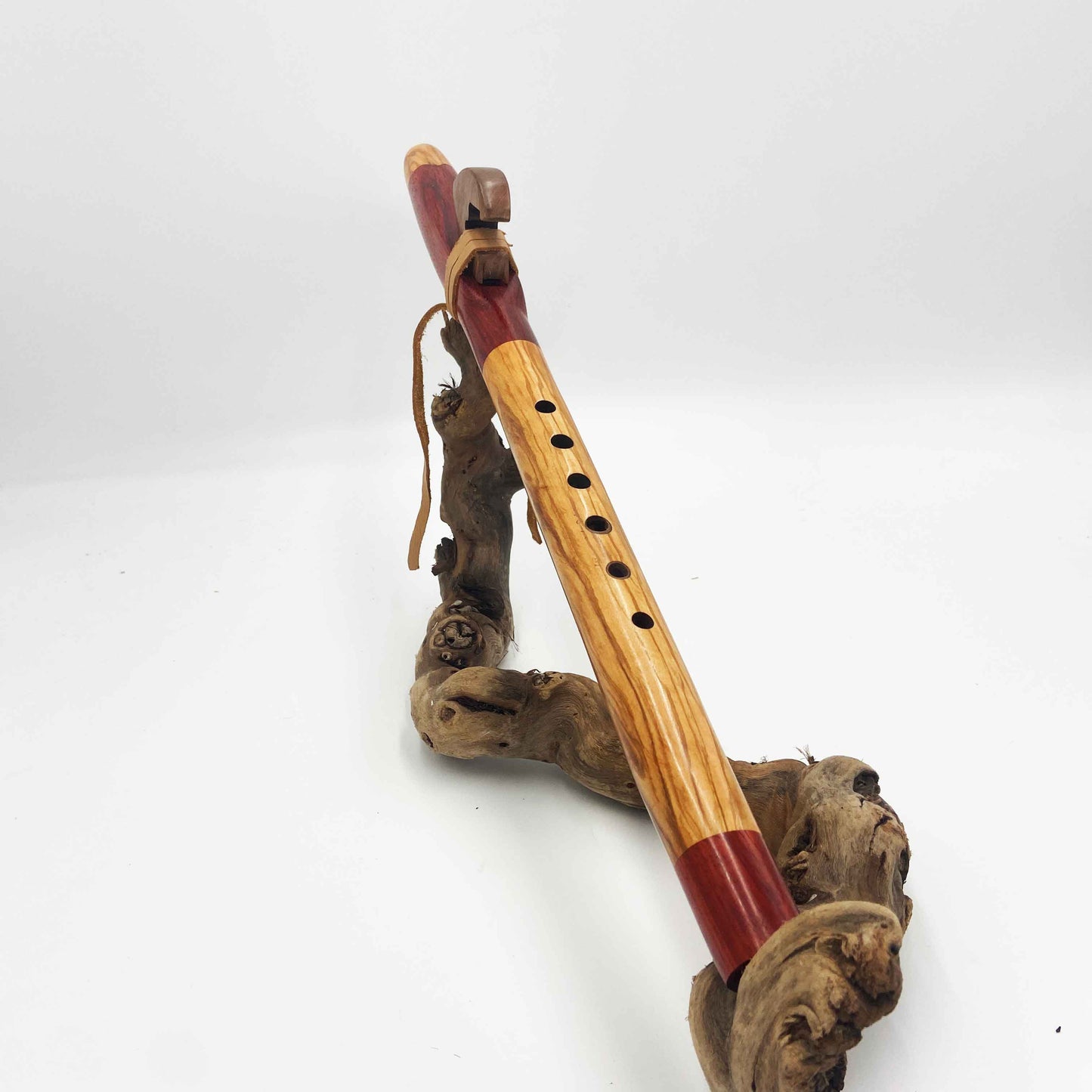 Flute native Padouk et Olivier