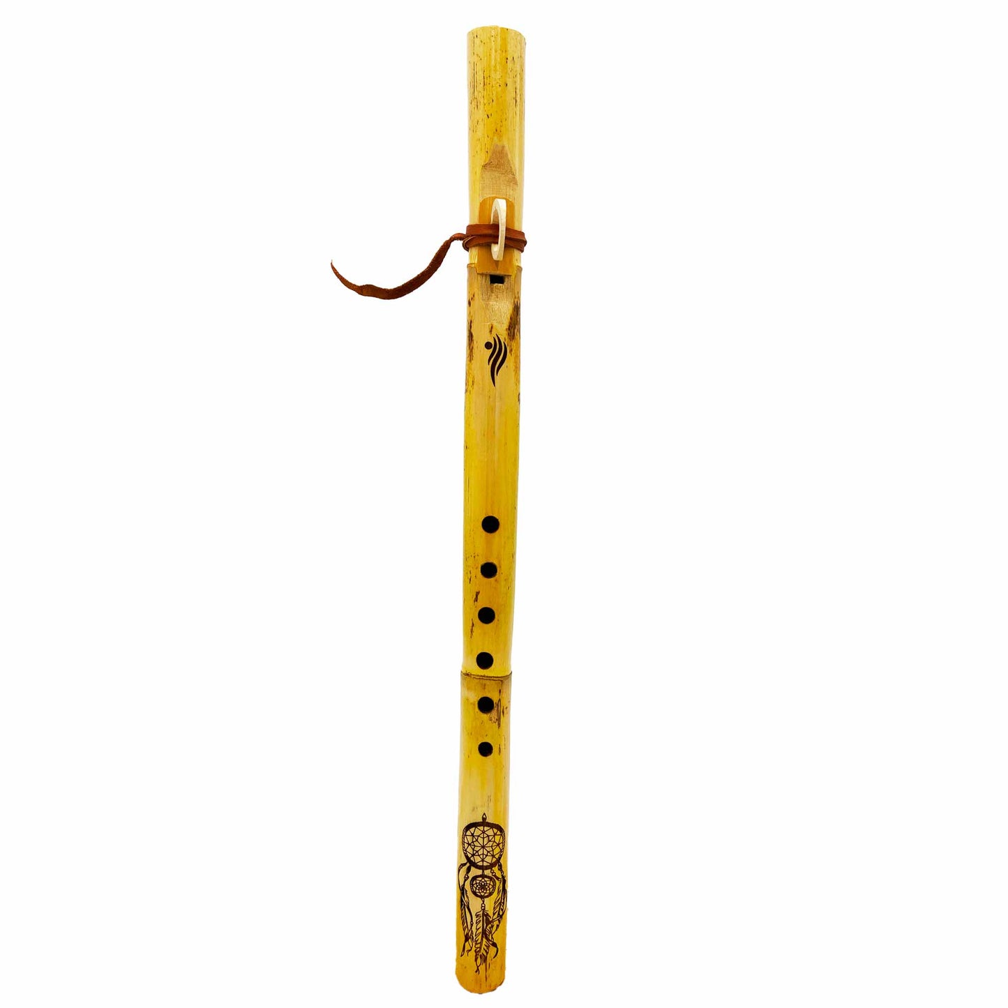 Flûte Amérindienne en Canne de Provence Accordée en Fa# 432 Hz
