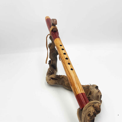 Flute native Padouk et Olivier