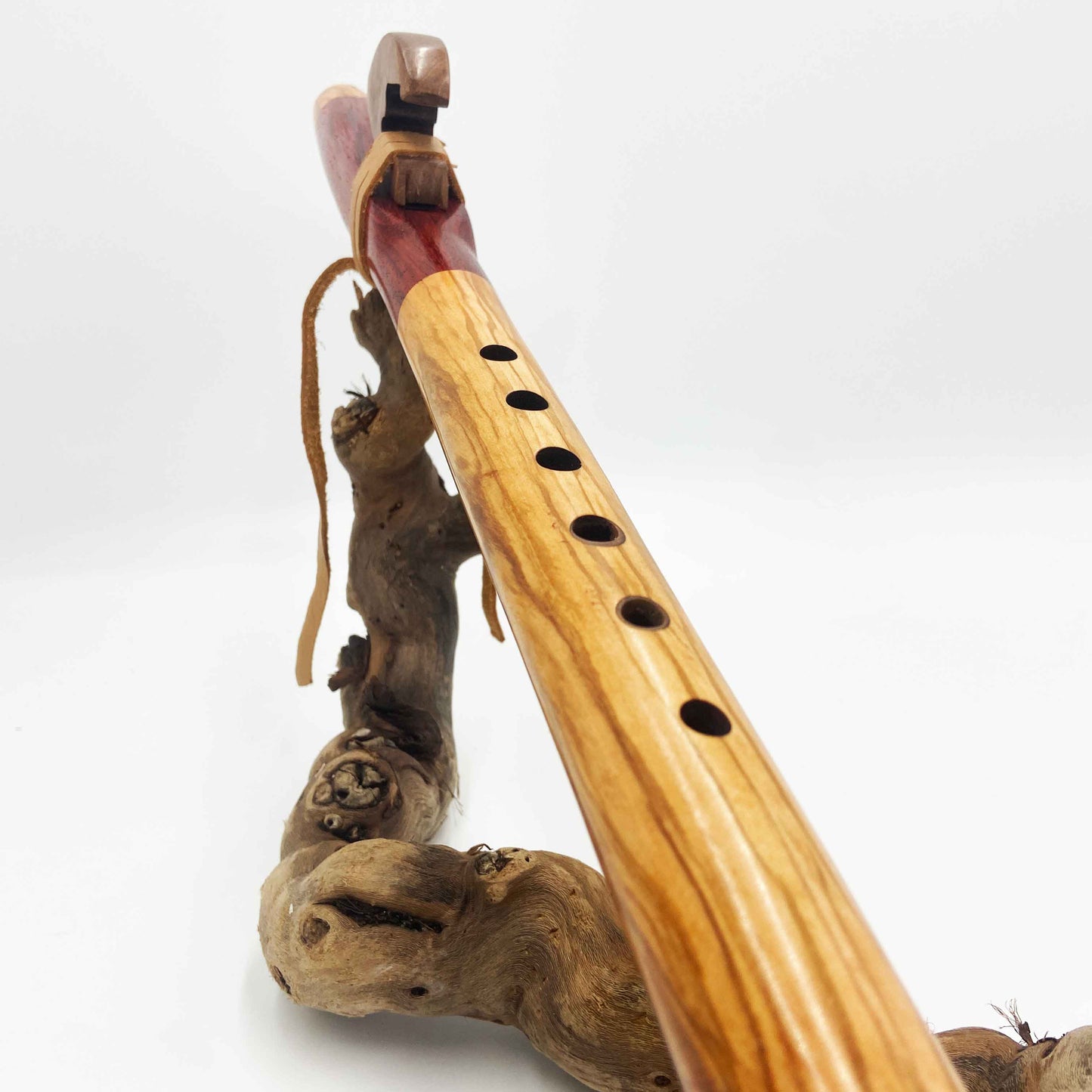 Flute native Padouk et Olivier