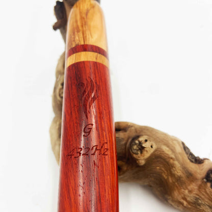 Flute native olivier et padouk