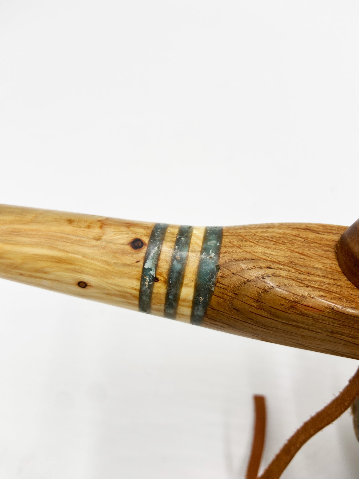 Native American Meditation Flute F# in Oak and Cade