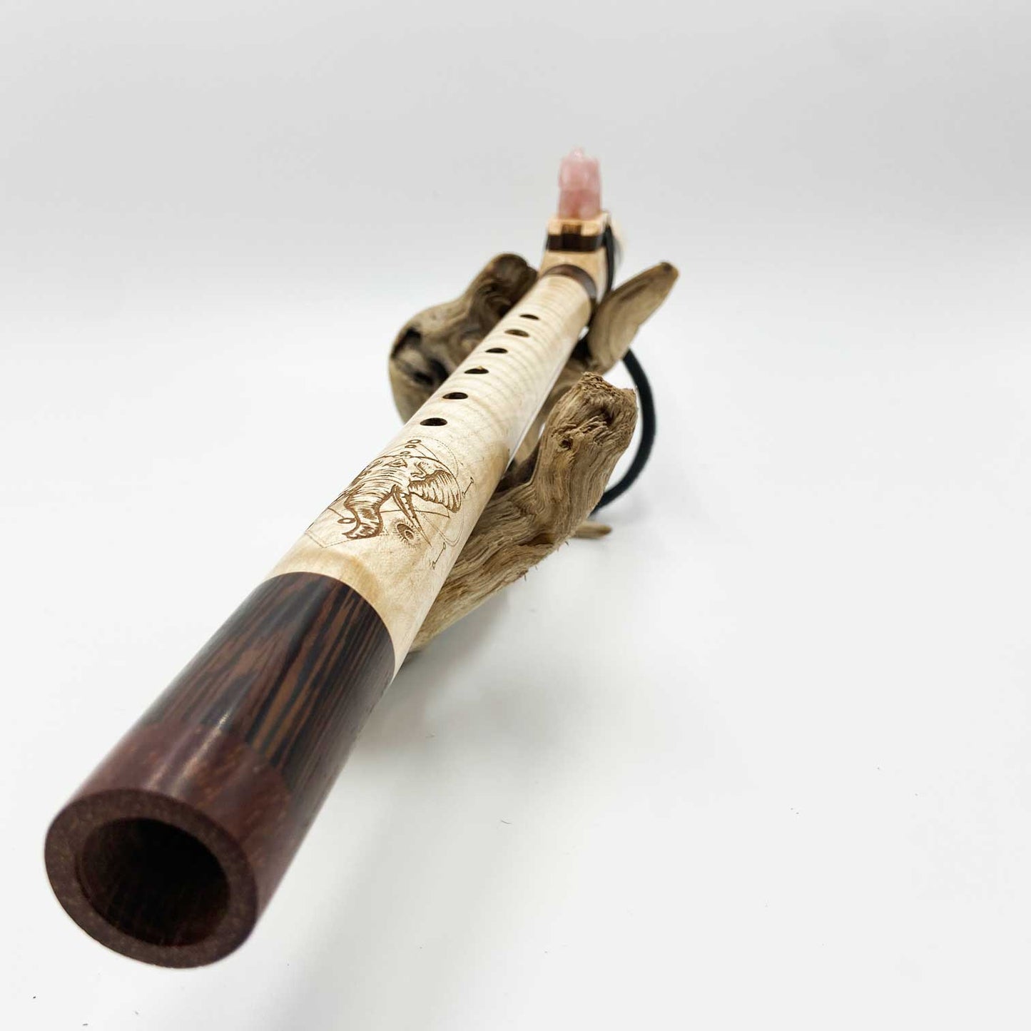 Ahorn der amerikanischen Ureinwohner und Wengue-Flöte – F 432 Hz Herzchakra