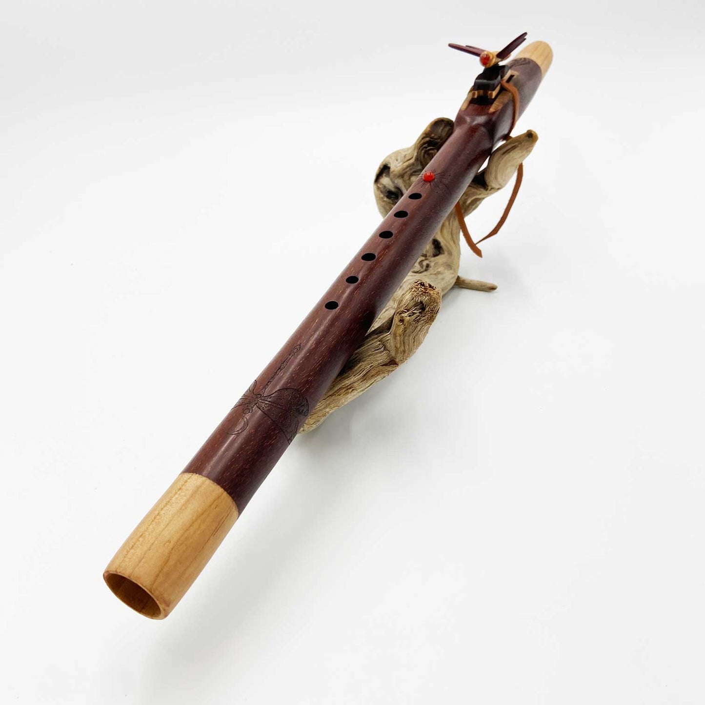 Flöte der amerikanischen Ureinwohner – D (D) 432 Hz – Libellen-Totem