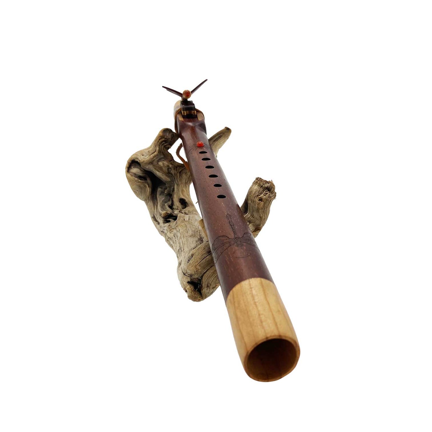 Flöte der amerikanischen Ureinwohner – D (D) 432 Hz – Libellen-Totem