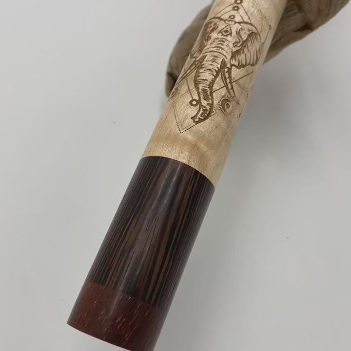 Ahorn der amerikanischen Ureinwohner und Wengue-Flöte – F 432 Hz Herzchakra