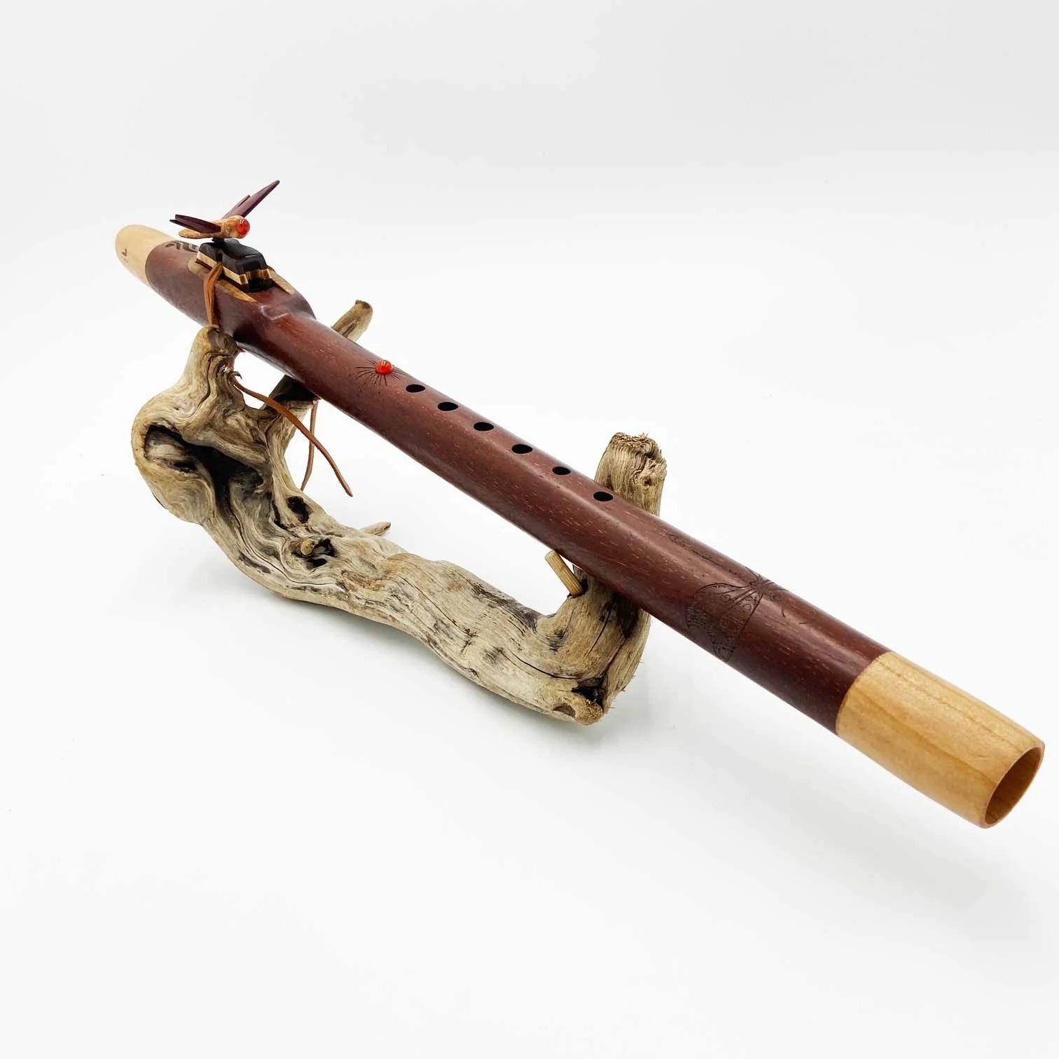 Flûte amérindienne en bois — Leza Art